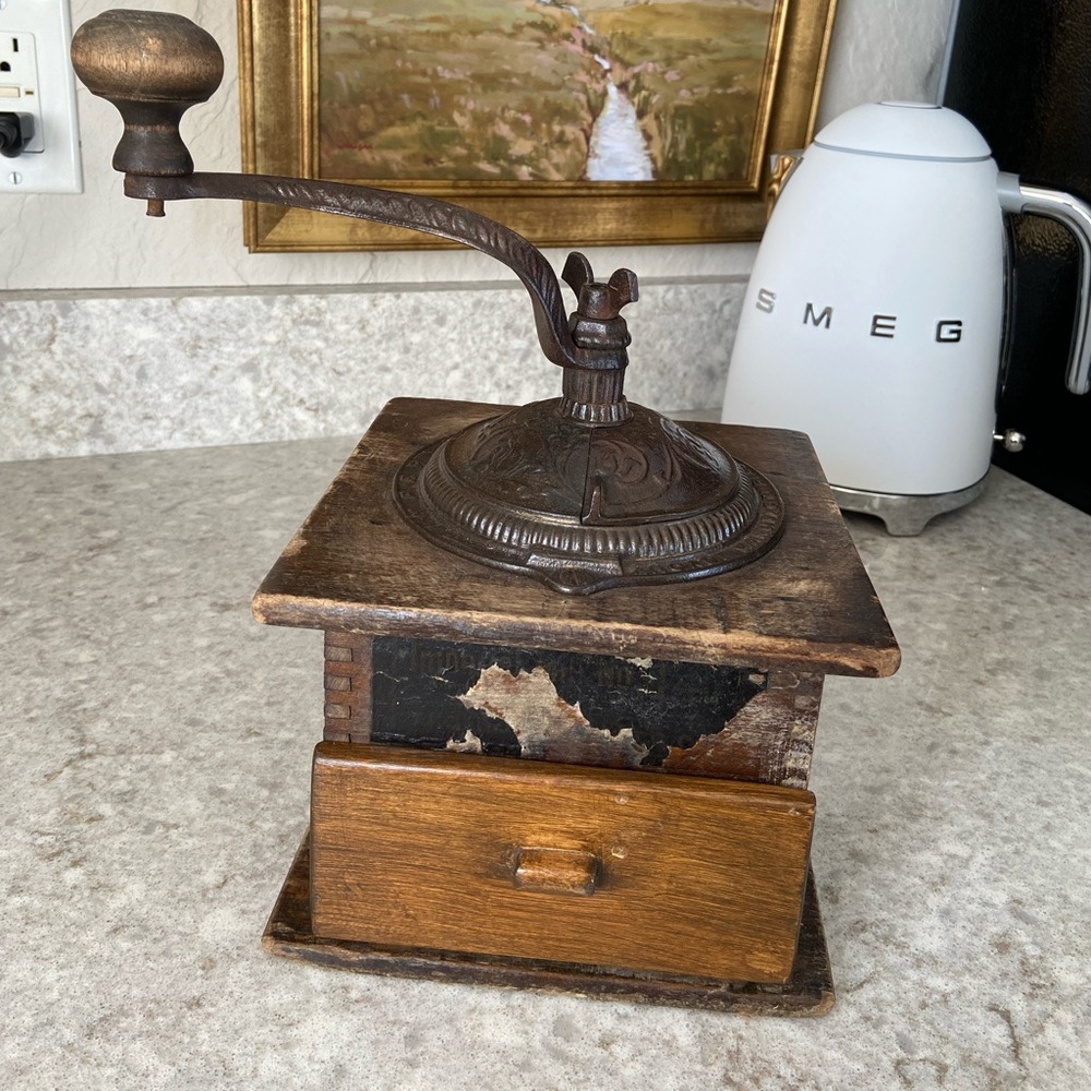 ANTIQUE ARCADE
IMPERIAL COFFEE
GRINDER MILL- from the year 1888
